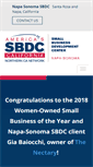 Mobile Screenshot of napasonomasbdc.org